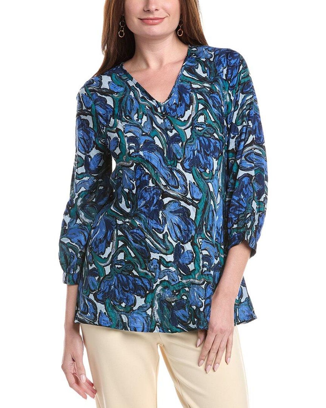 Masai Blue Printed Top