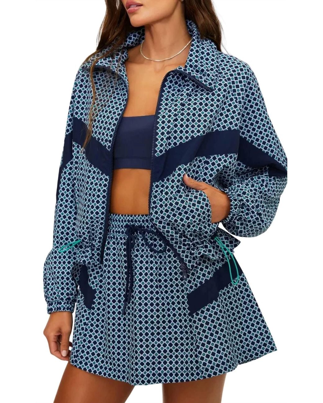 Beach Riot Blue Casen Jacket