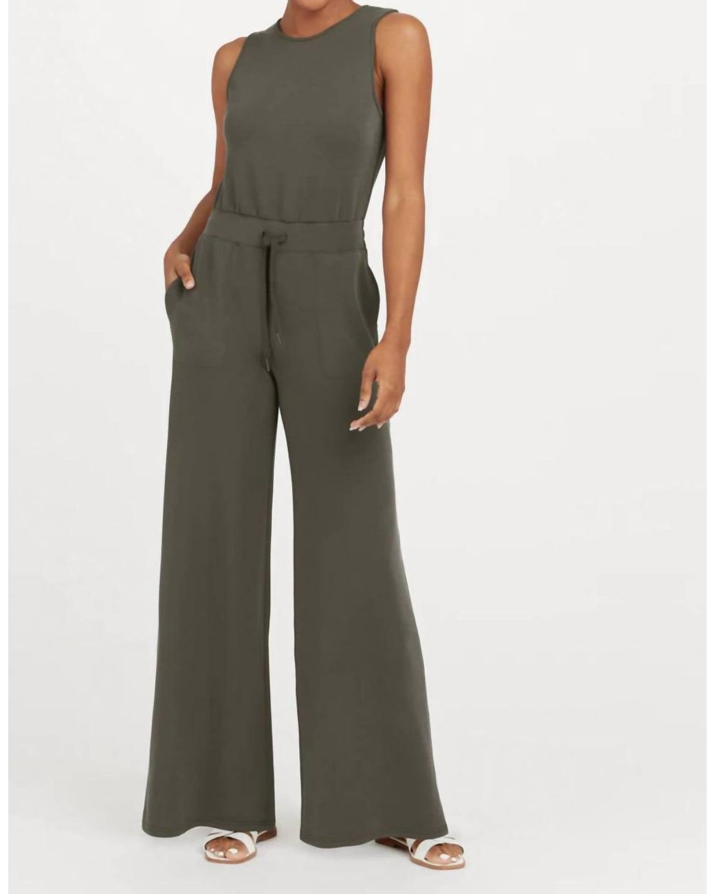 Spanx Airessentials Sleeveless Jumpsuit | Lyst