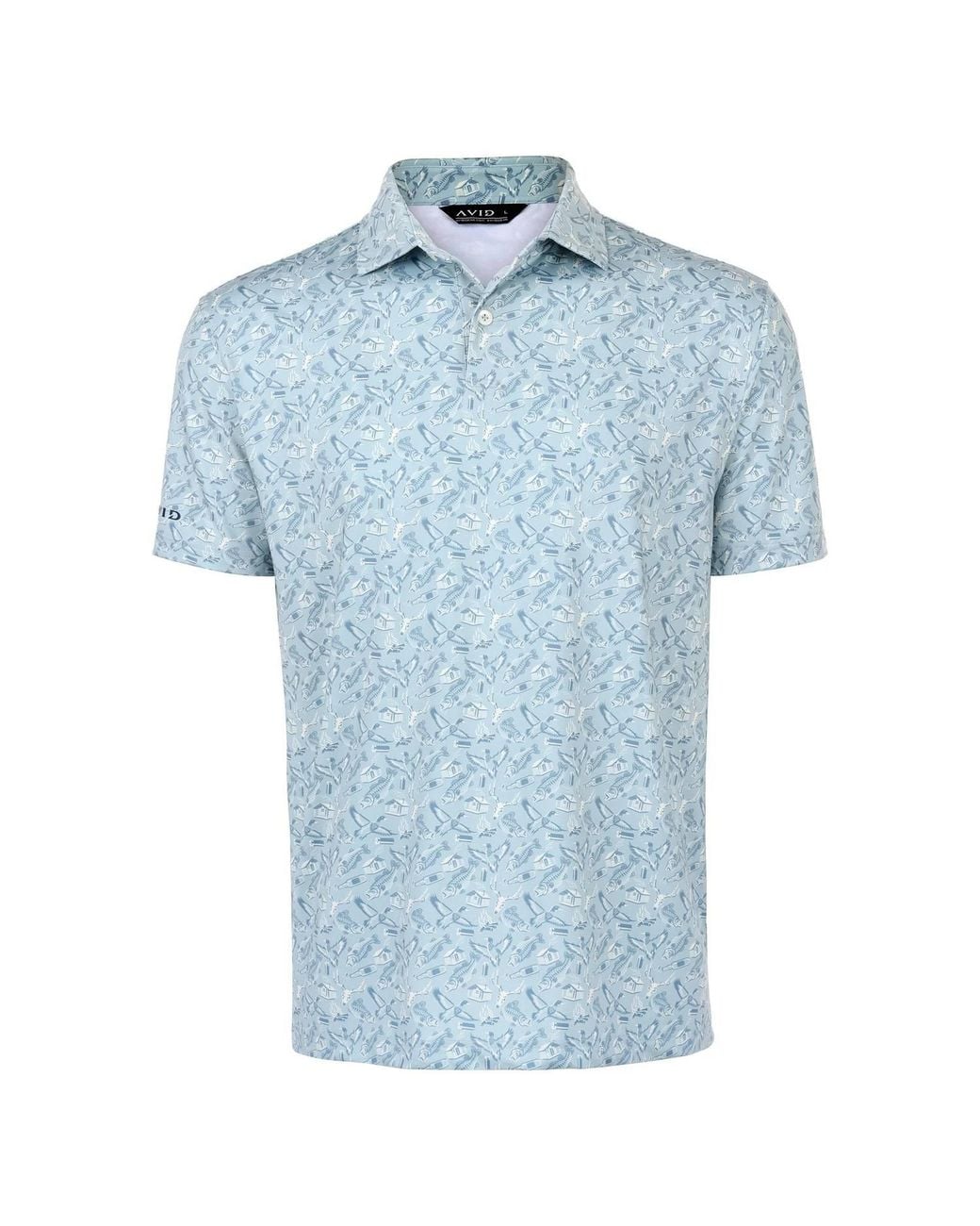 AVID Blue Country Mini Polo for men