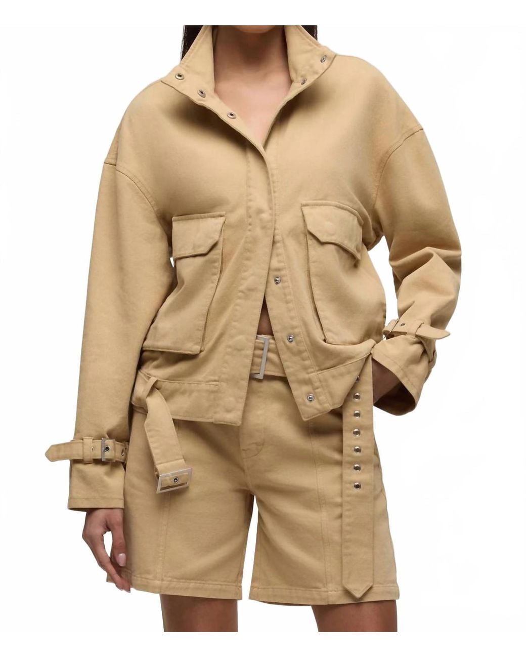 Hudson Natural Relaxed Utility Jacket