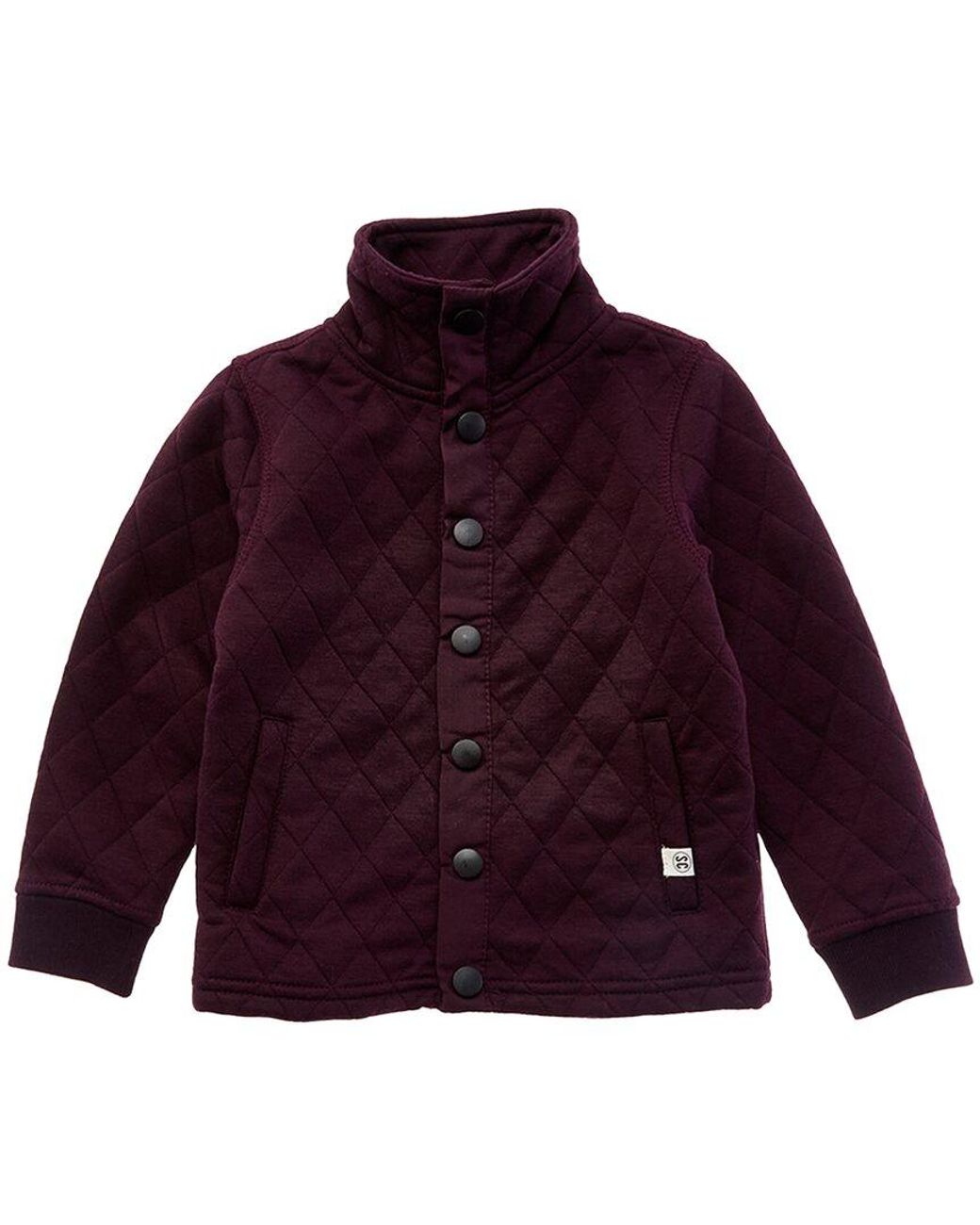 Sovereign Code Purple Quilted Cloud Jacket for men