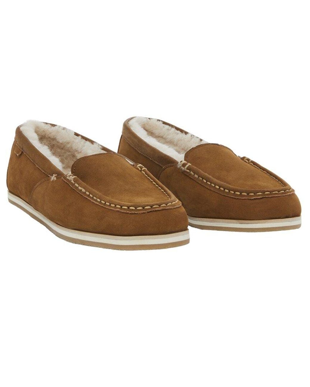 Hari Mari Brown Sofia Leather Slipper