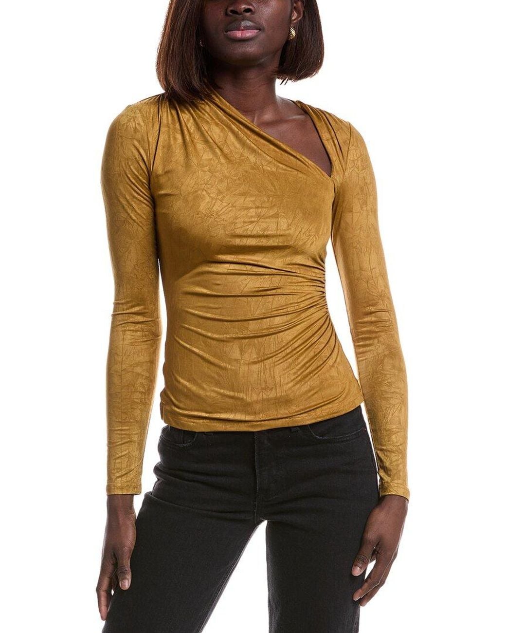 Significant Other Black Blouse