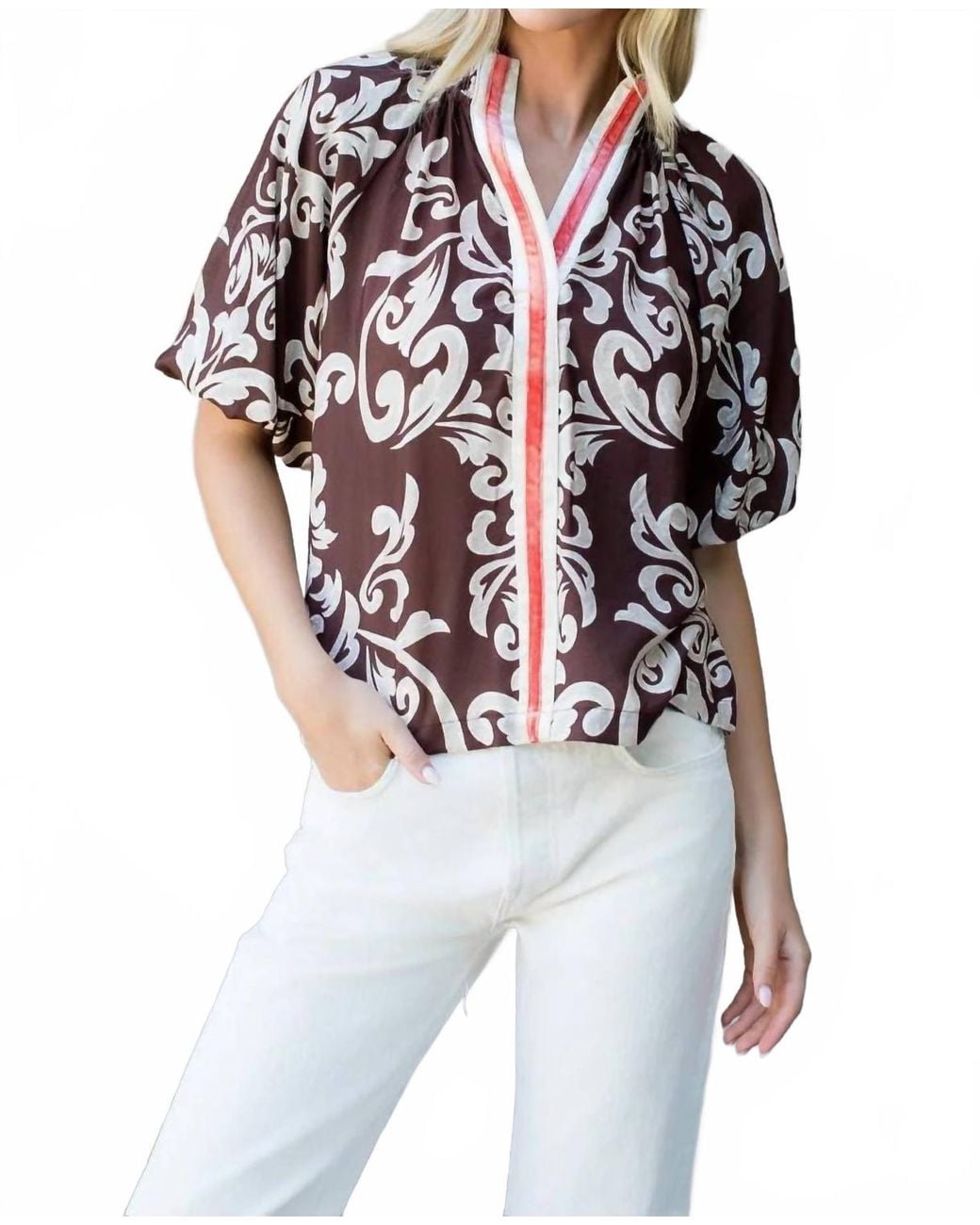 Thml White Bryant Top