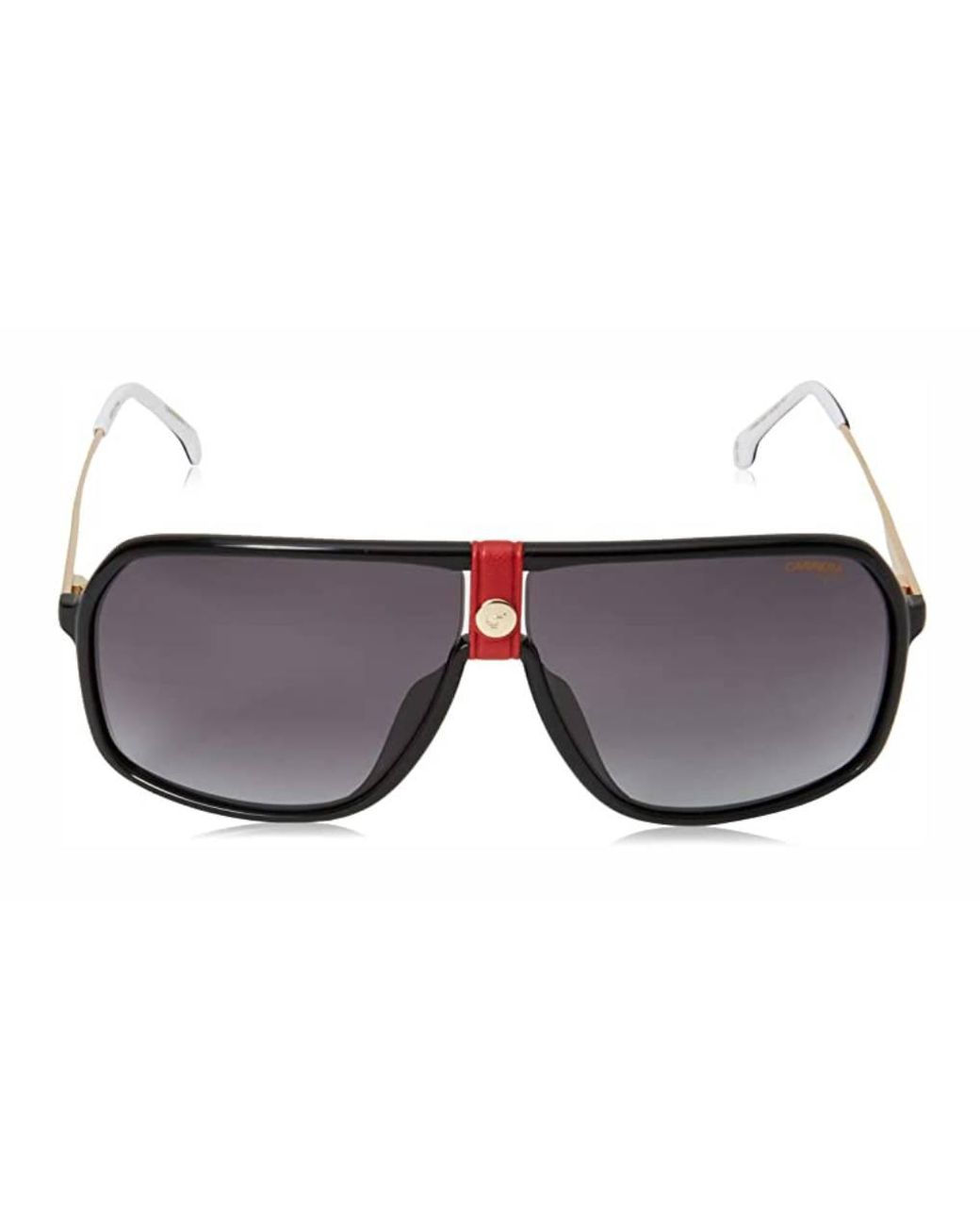 Carrera 1019/s Rectangular Sunglasses For Men, Pilot Sunglasses, Gold/gray  Shaded in Black | Lyst