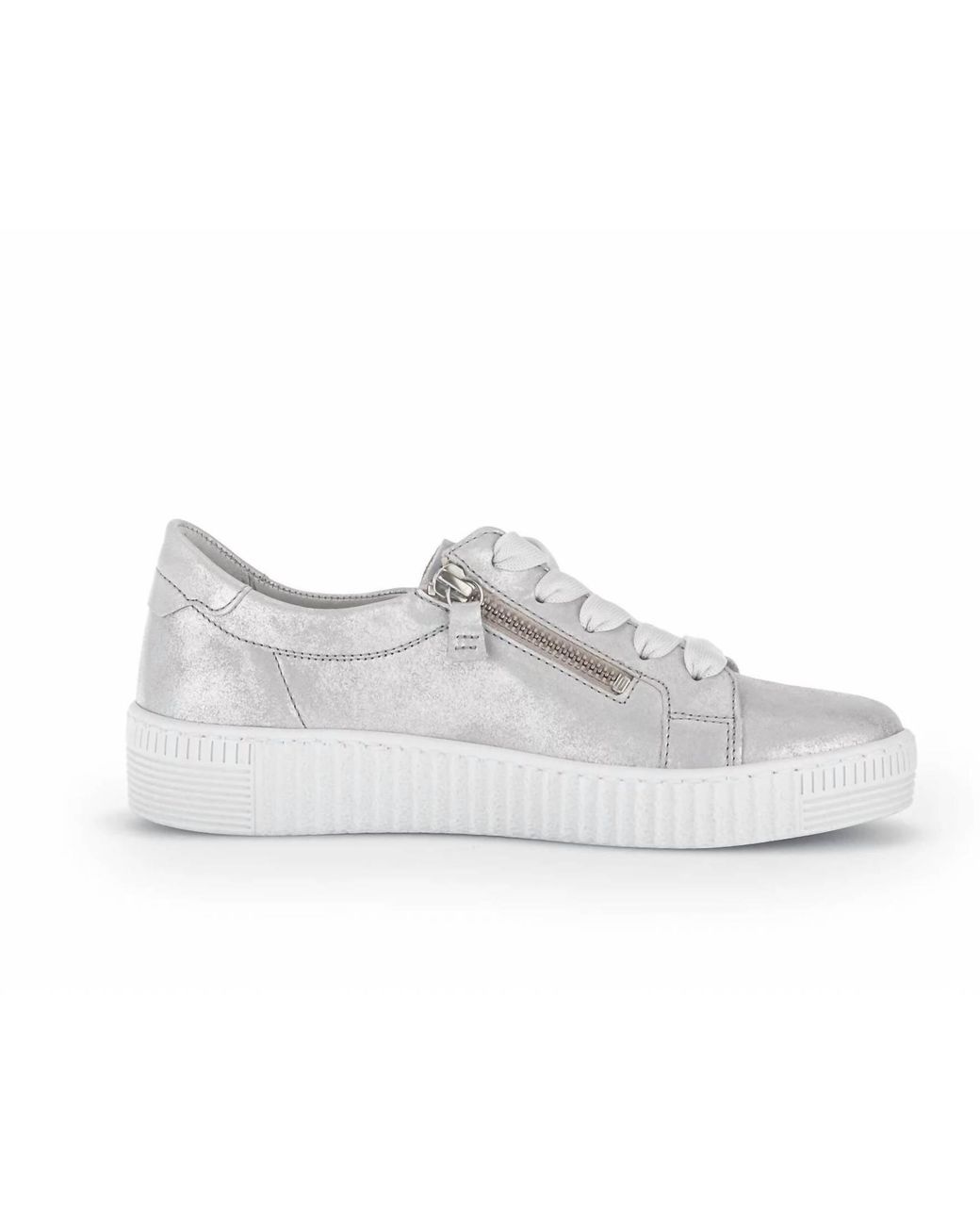Gabor Gray 23.334.6 Round Toe Shoes