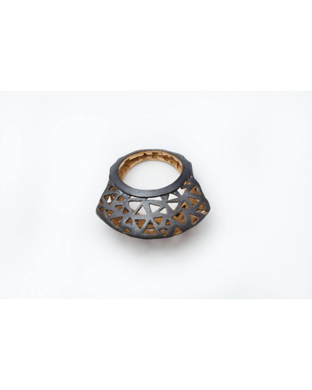 Avenue Chic Black Glimpse Ring