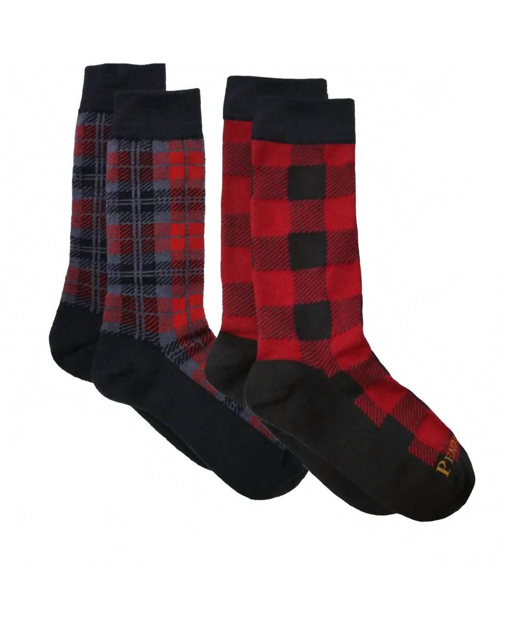 Pendleton Red Merino Blend Socks
