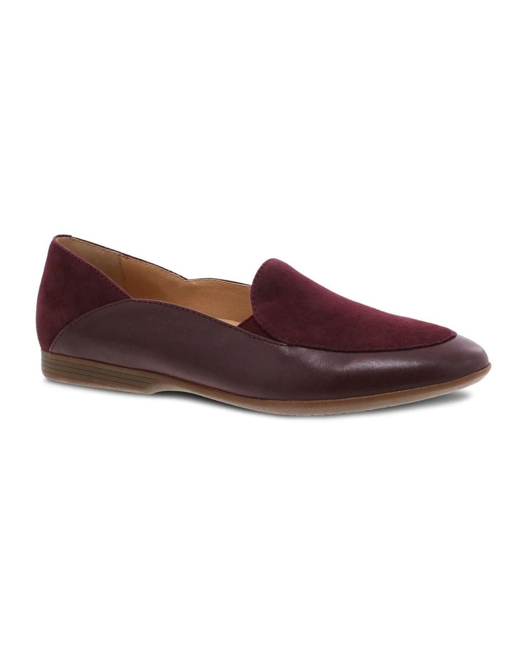 Dansko Red Lace Loafer