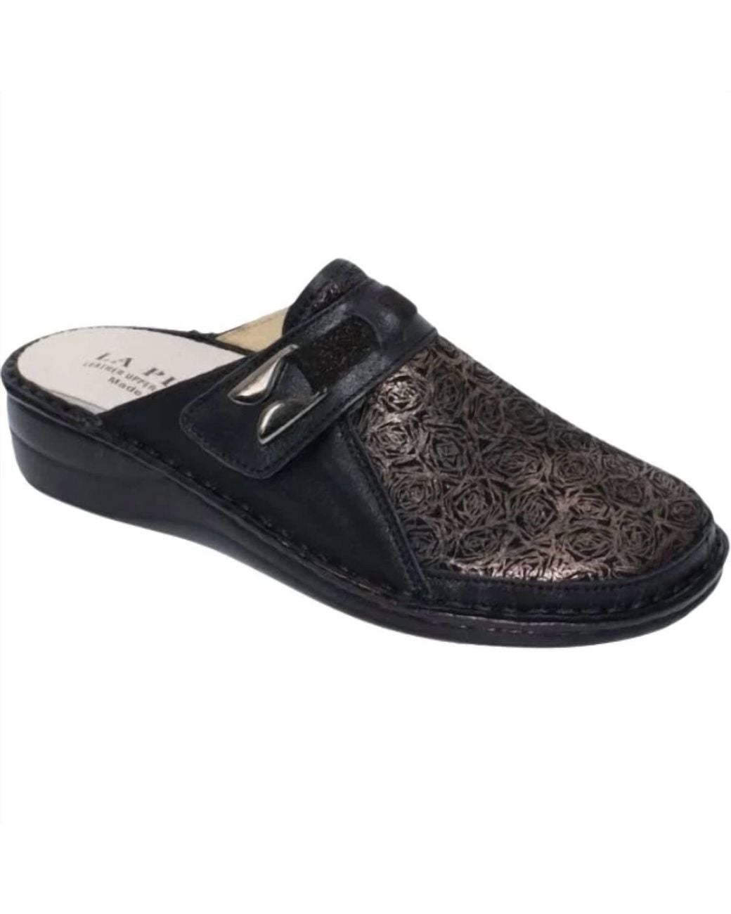 La Plume Black Joyce Clog