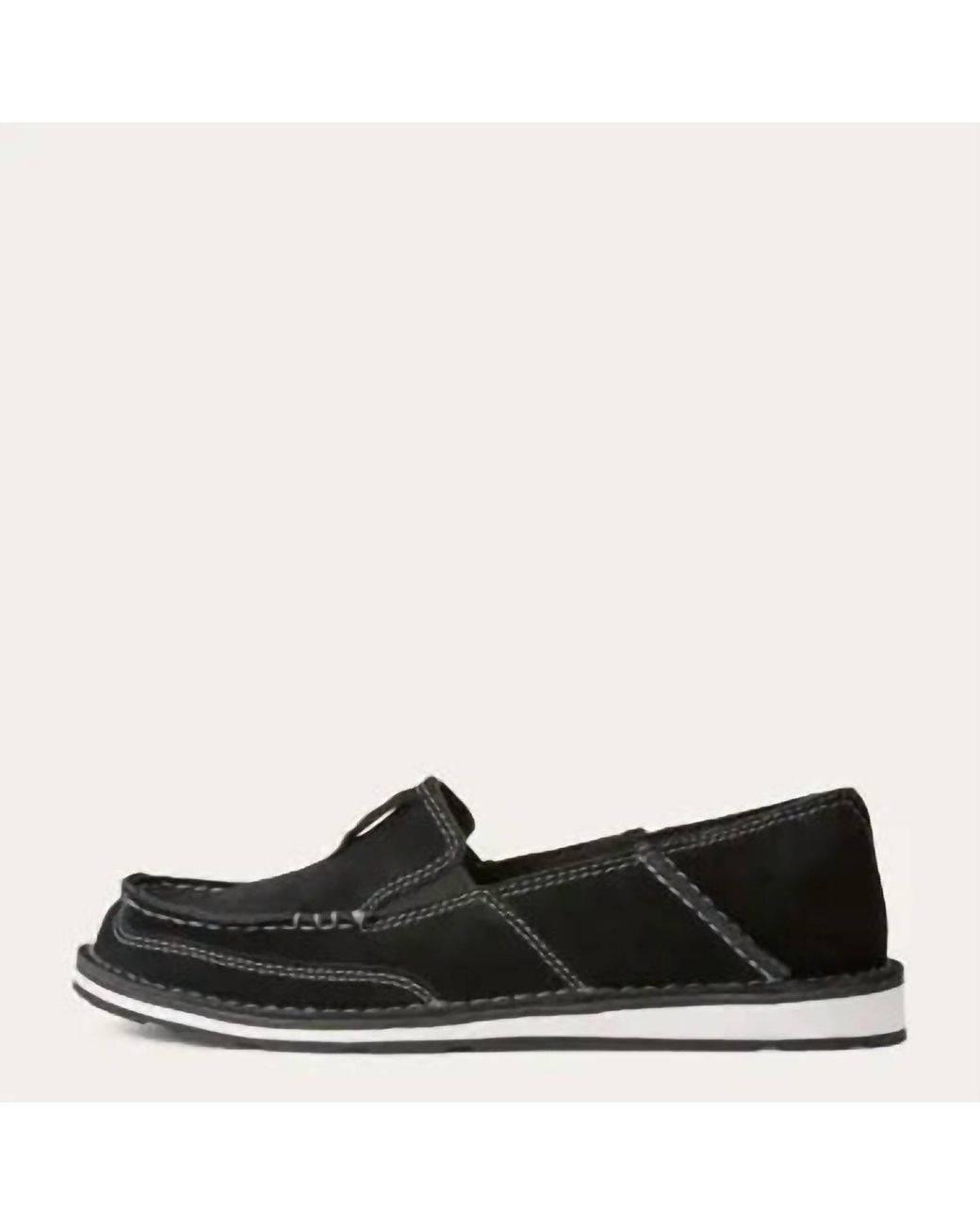 Ariat Black Suede Cruiser Flat