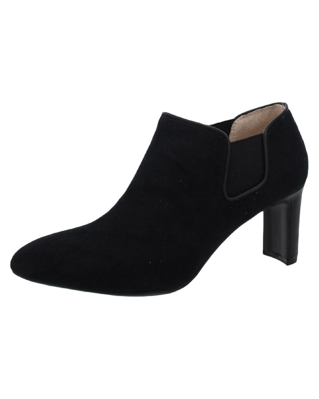 LifeStride Gilmore Faux Suede Animal Print Shooties in Black Lyst