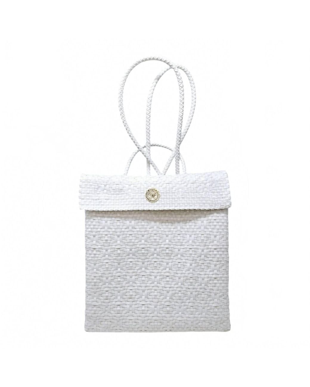 Lolas Bag White Native Backpack