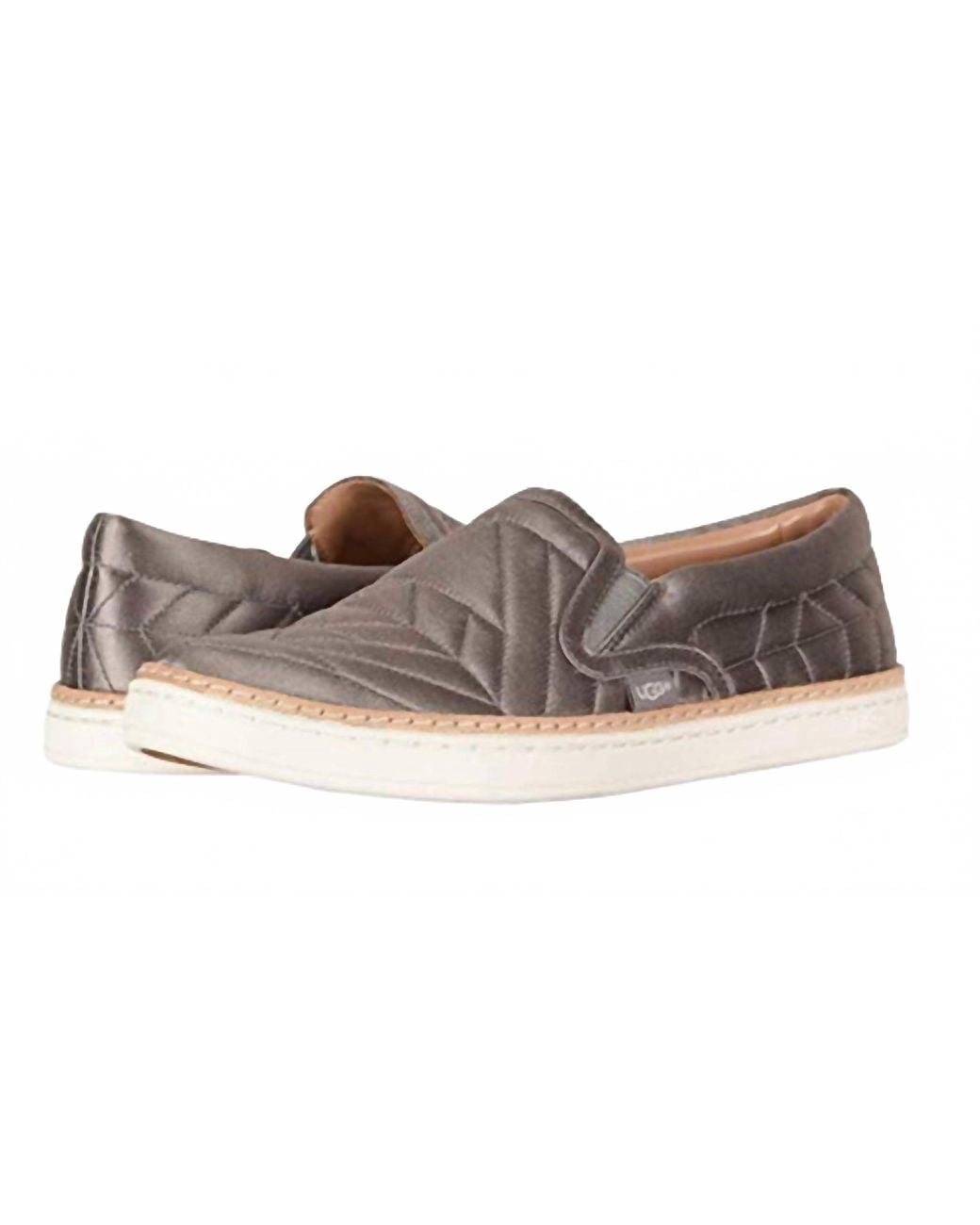 Ugg Black Soleda Quilted Sneaker