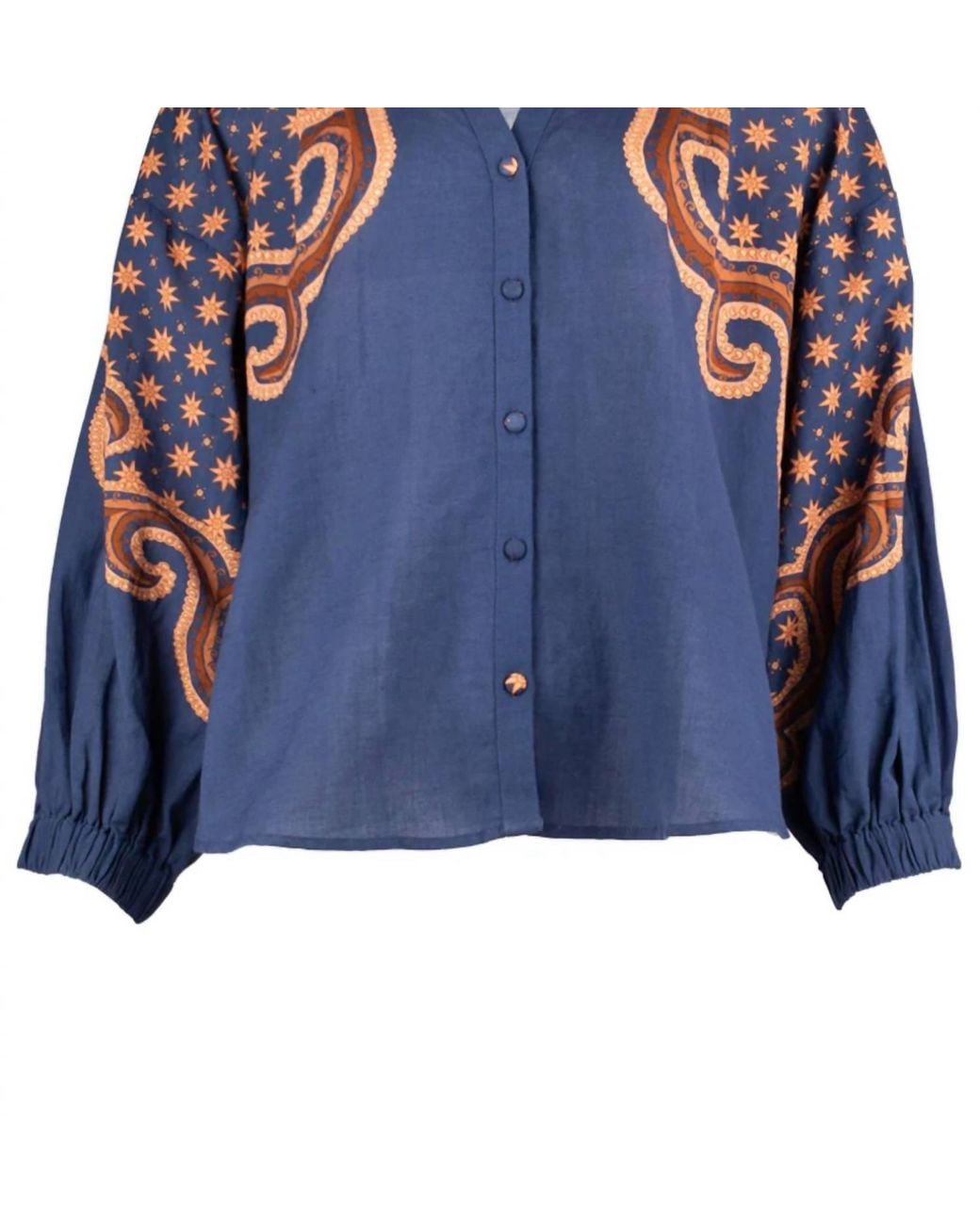 Anna Cate Blue Jill Blouse