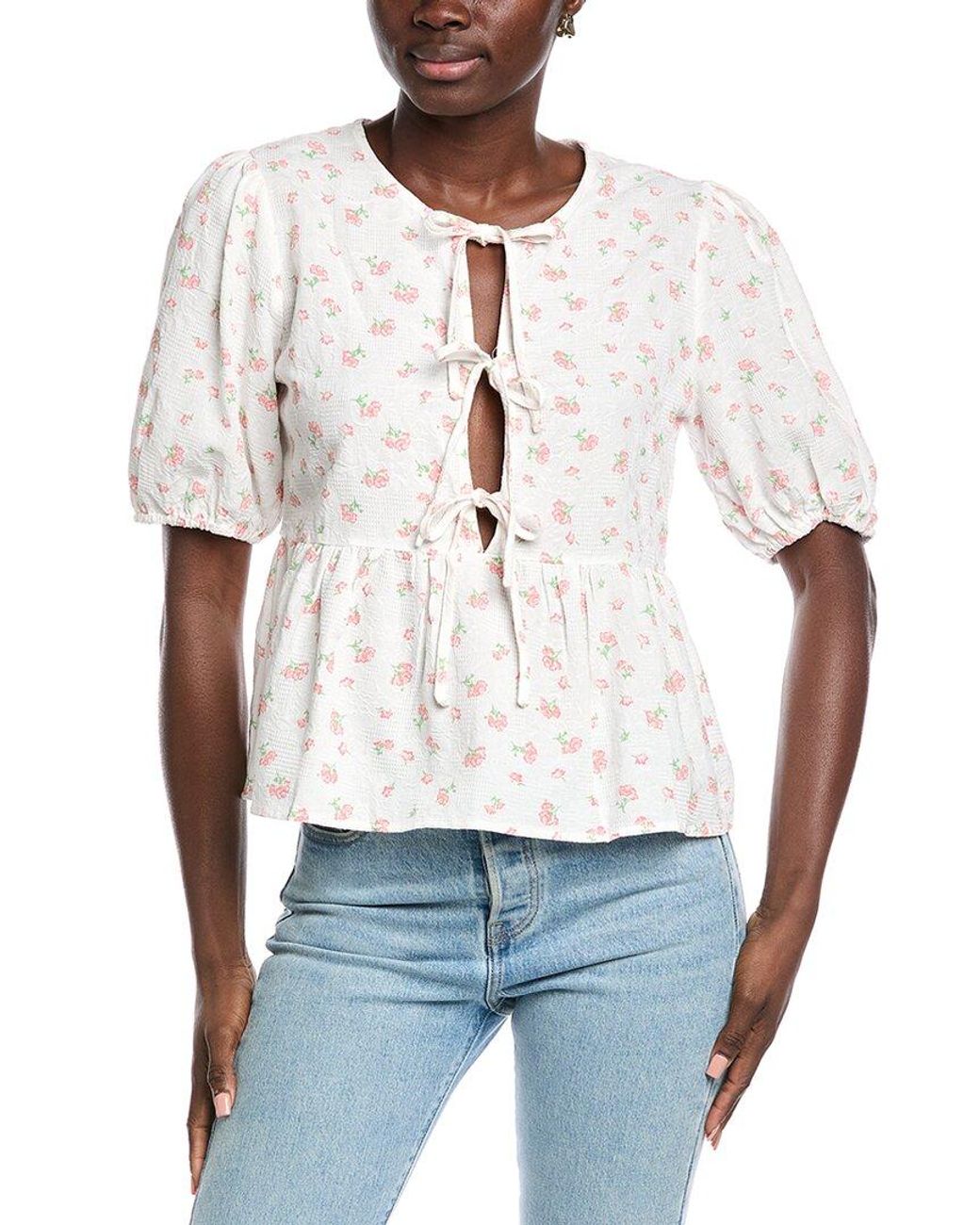ANNA KAY White Doinne Blouse