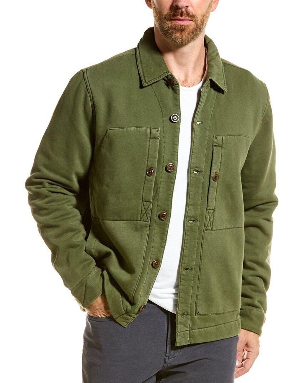 Alex Mill Utility Jacket in Green for Men Lyst