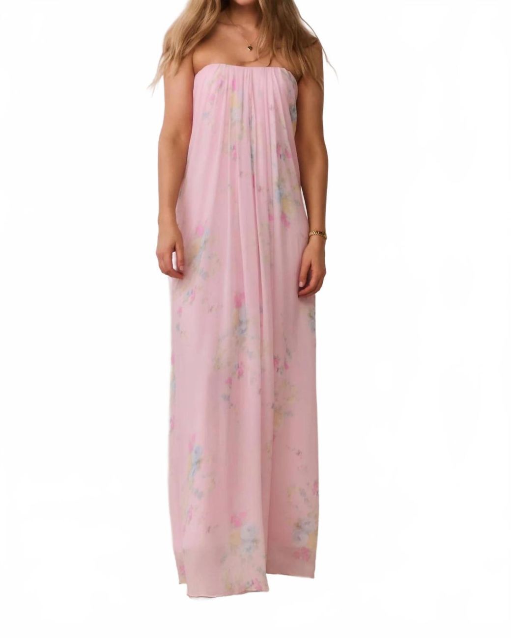 LoveShackFancy Pink Emara Dress