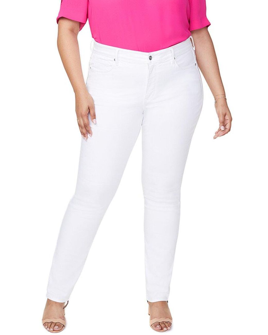 NYDJ Cotton Plus Alina Legging in White 