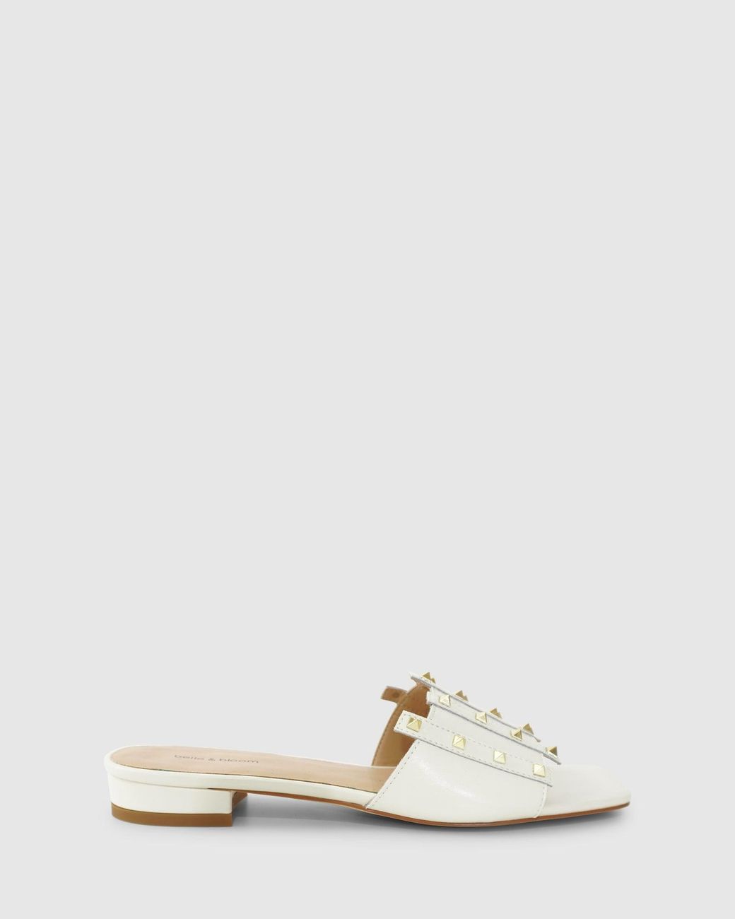 Belle & Bloom White Until We Meet Stud Slide