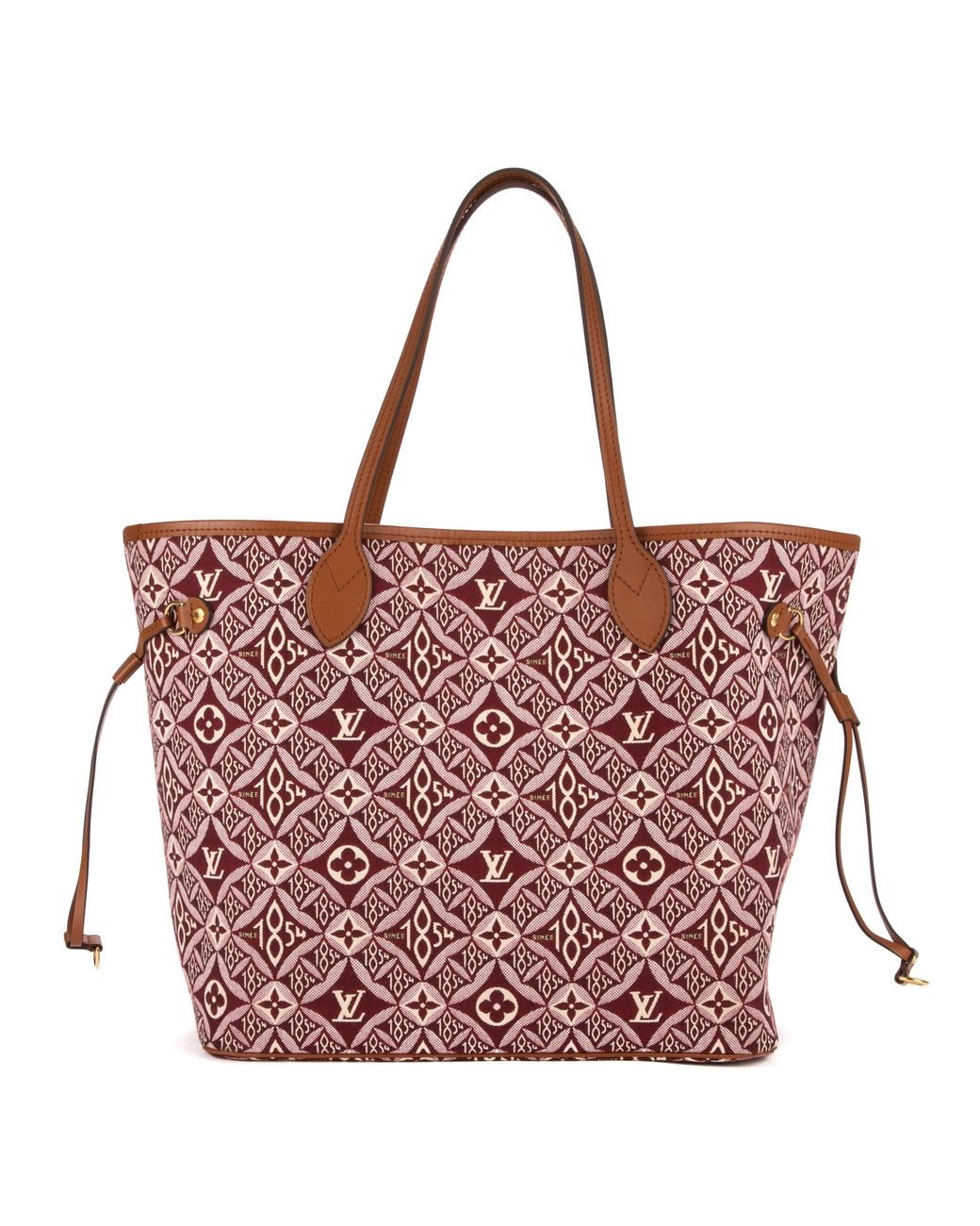 Louis Vuitton Ltd. Ed. since 1854 Neverfull Mm in Red
