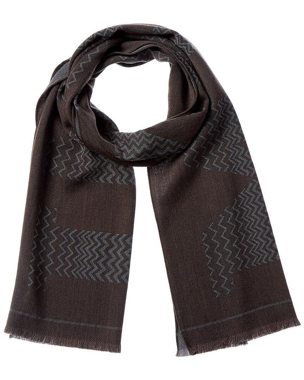 Missoni Black Wool Scarf