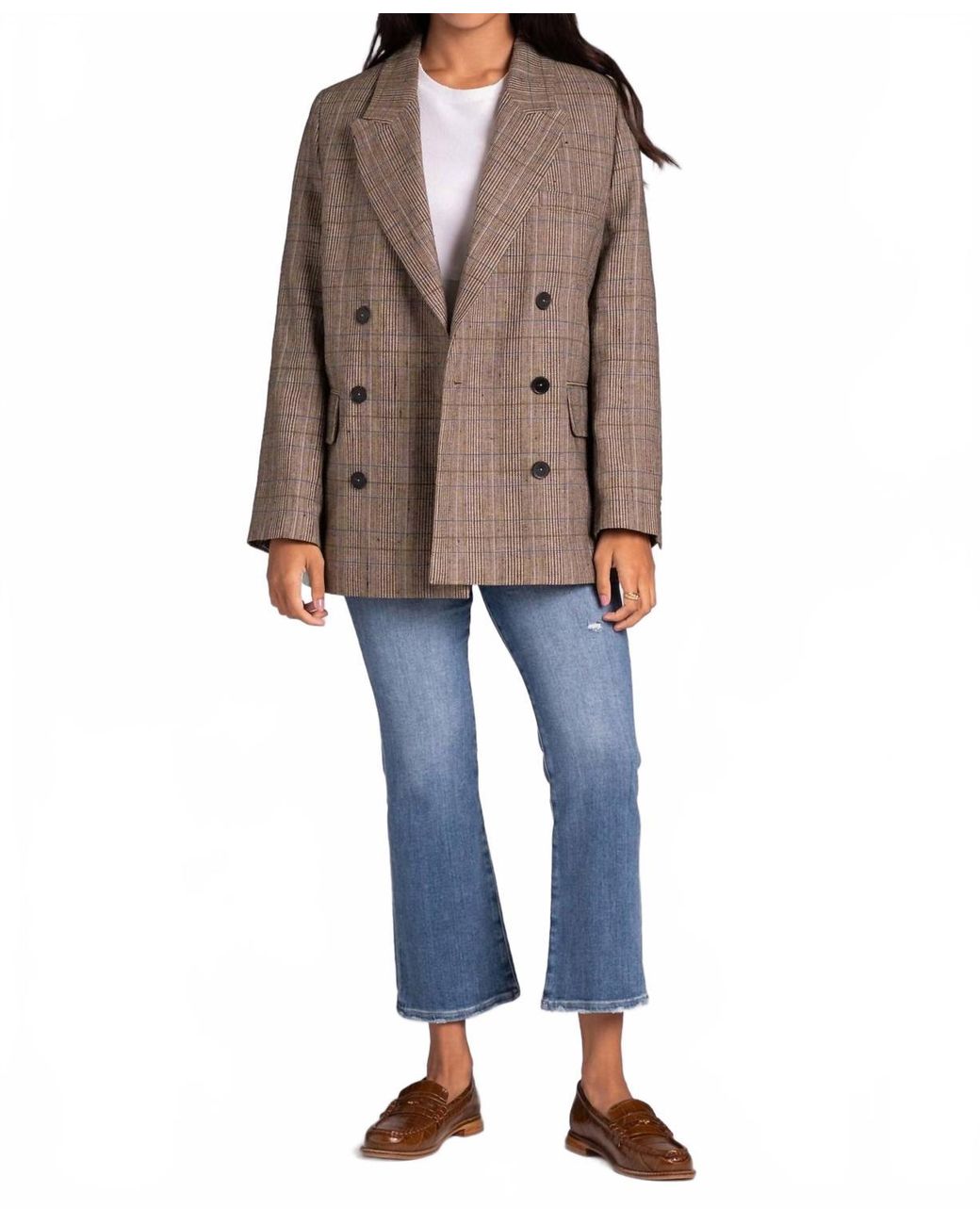 Closed Multicolor Double Breasted Blazer