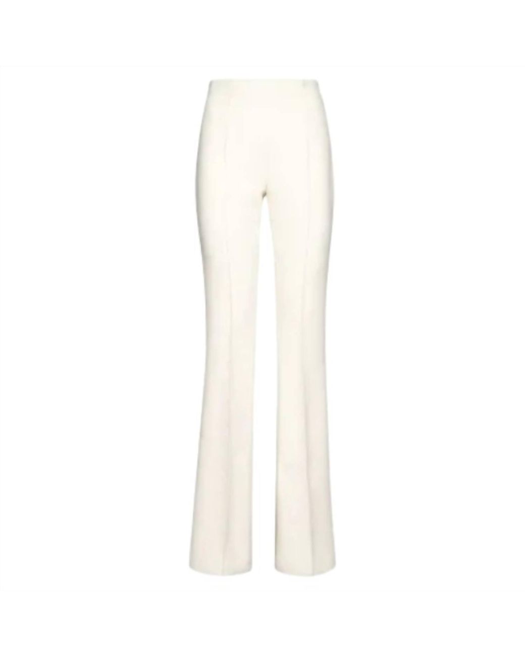 Ferragamo White Flared Trouser Pants