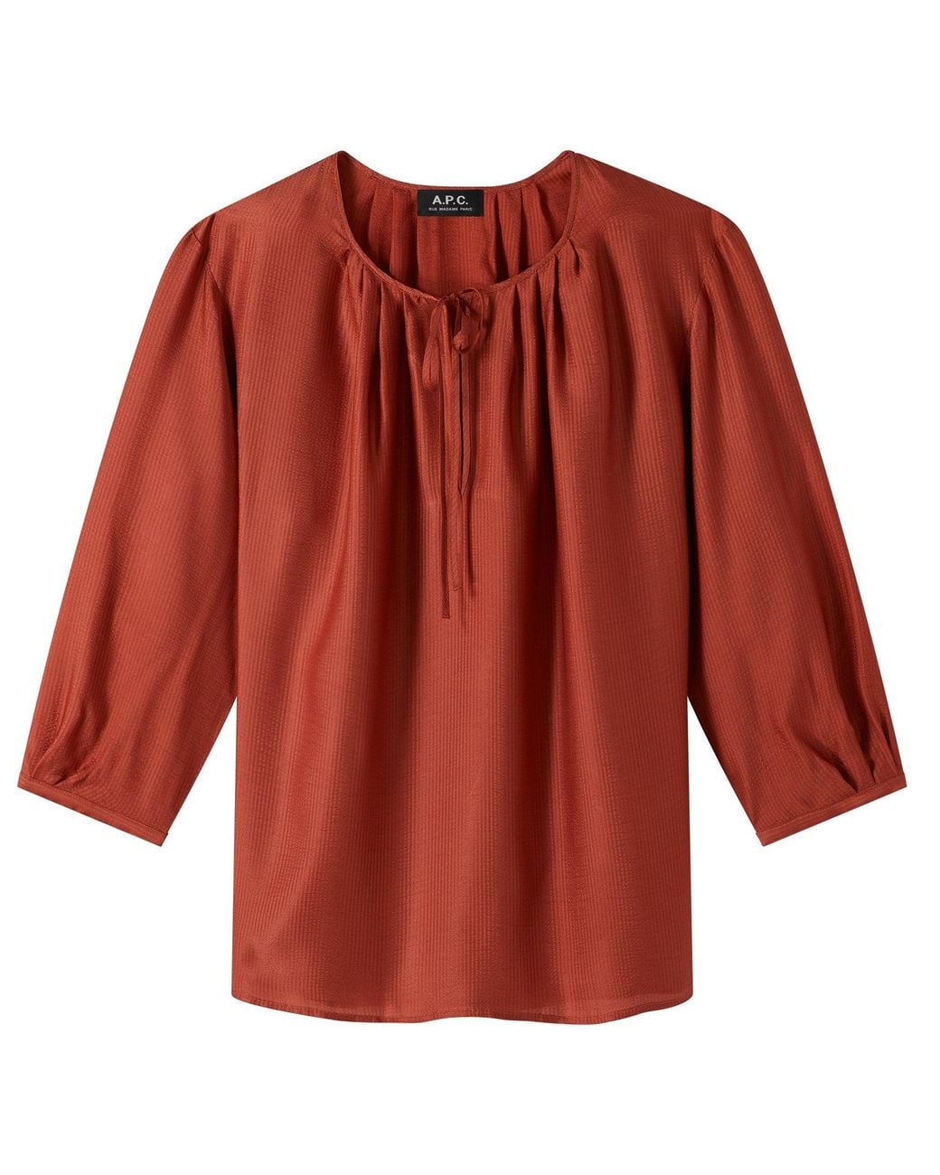 A.P.C. Red Anouk Blouse
