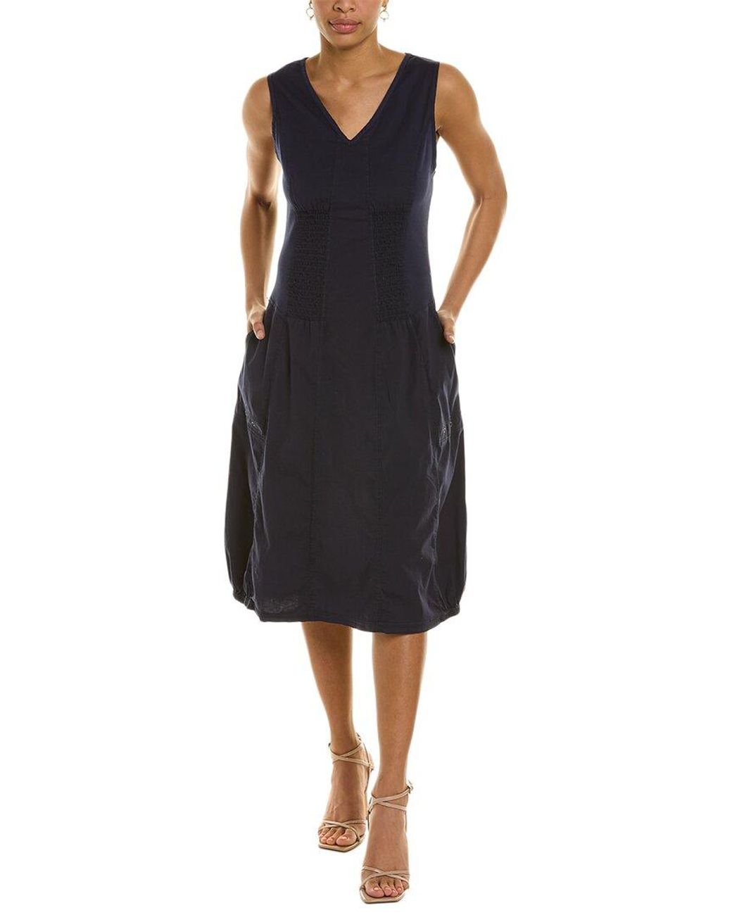 XCVI Wearables Gibbon Tank Midi Dress in Black Lyst