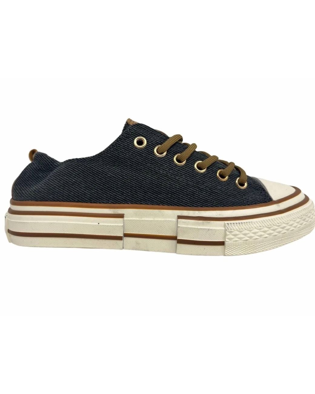 Very G Black Canvas Sneakers