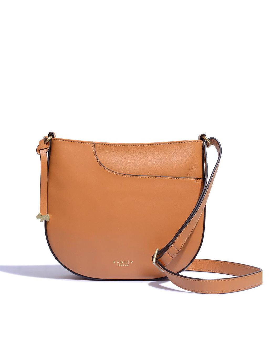 Radley London Pockets Medium Zip Top Crossbody in Brown Lyst