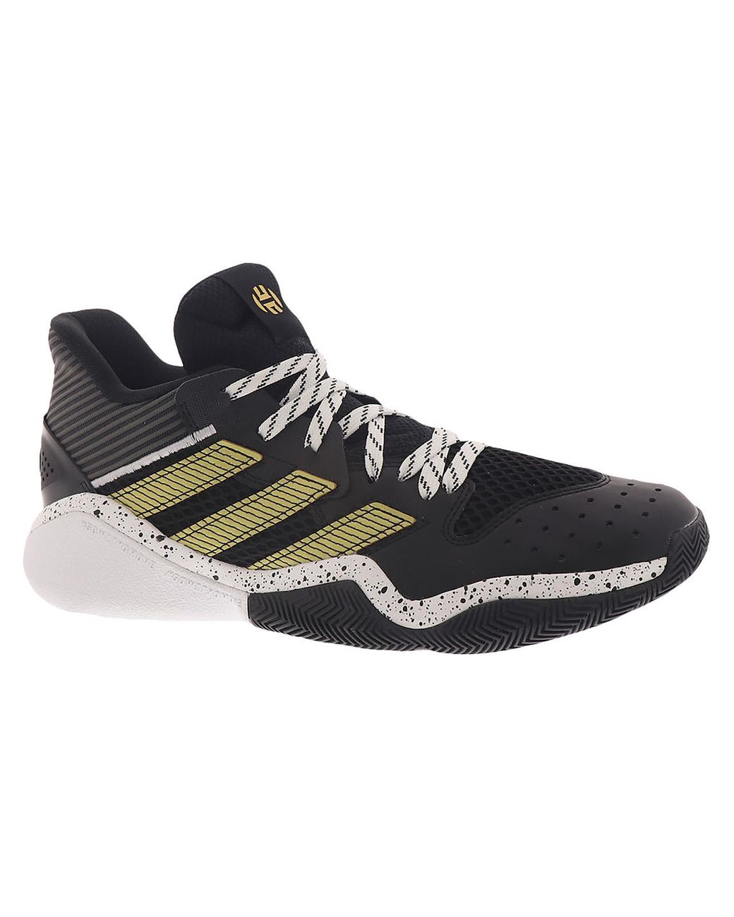 adidas Harden Stepback Sport Workout Basketball Shoes in Black for Men