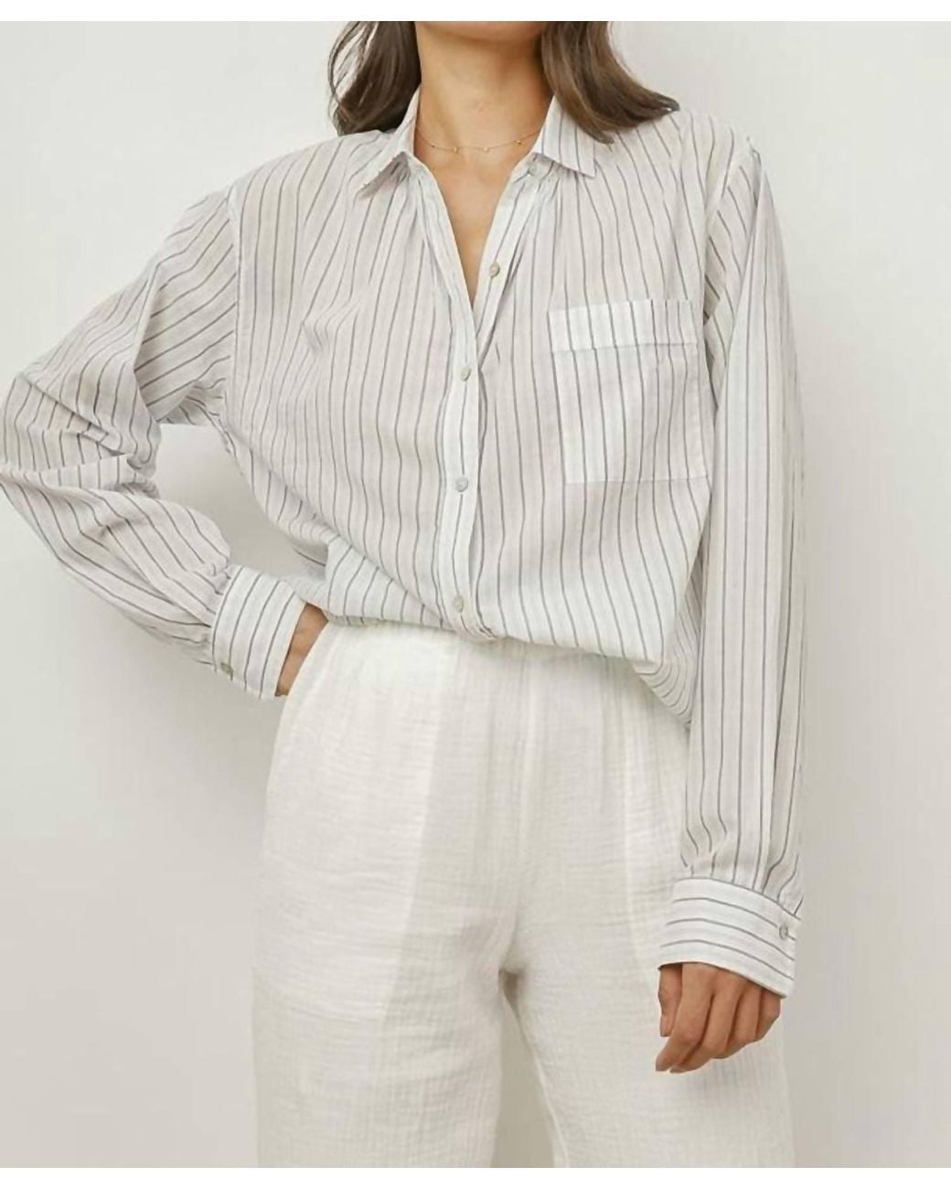 Rails Gray Hartley Button Down Shirt