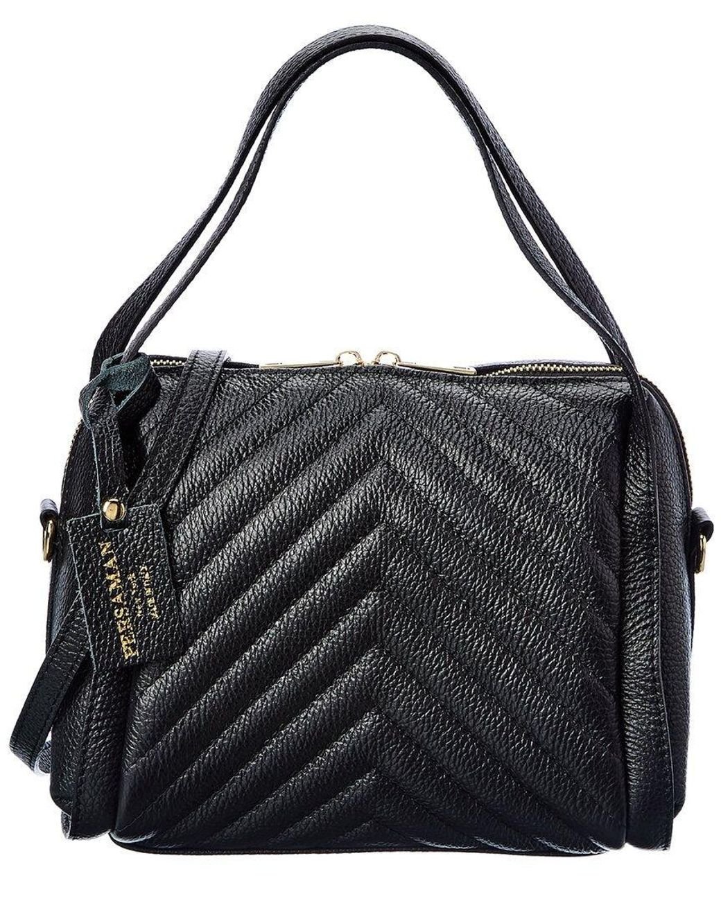 Persaman New York Layla Leather Shoulder Bag in Black Lyst