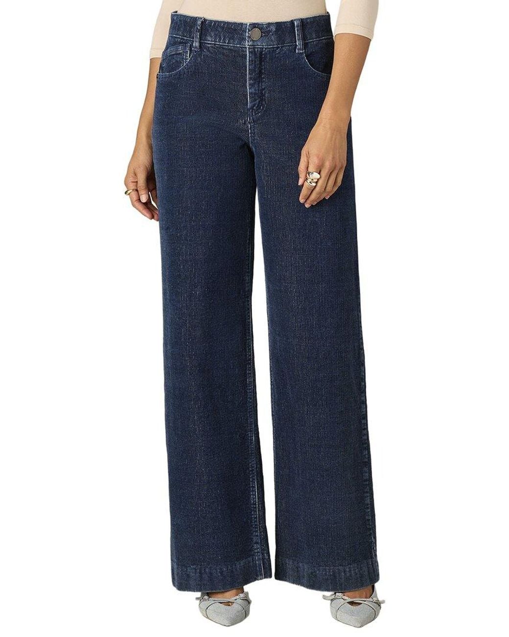 Wit & Wisdom Blue Sam Wide Leg Pant