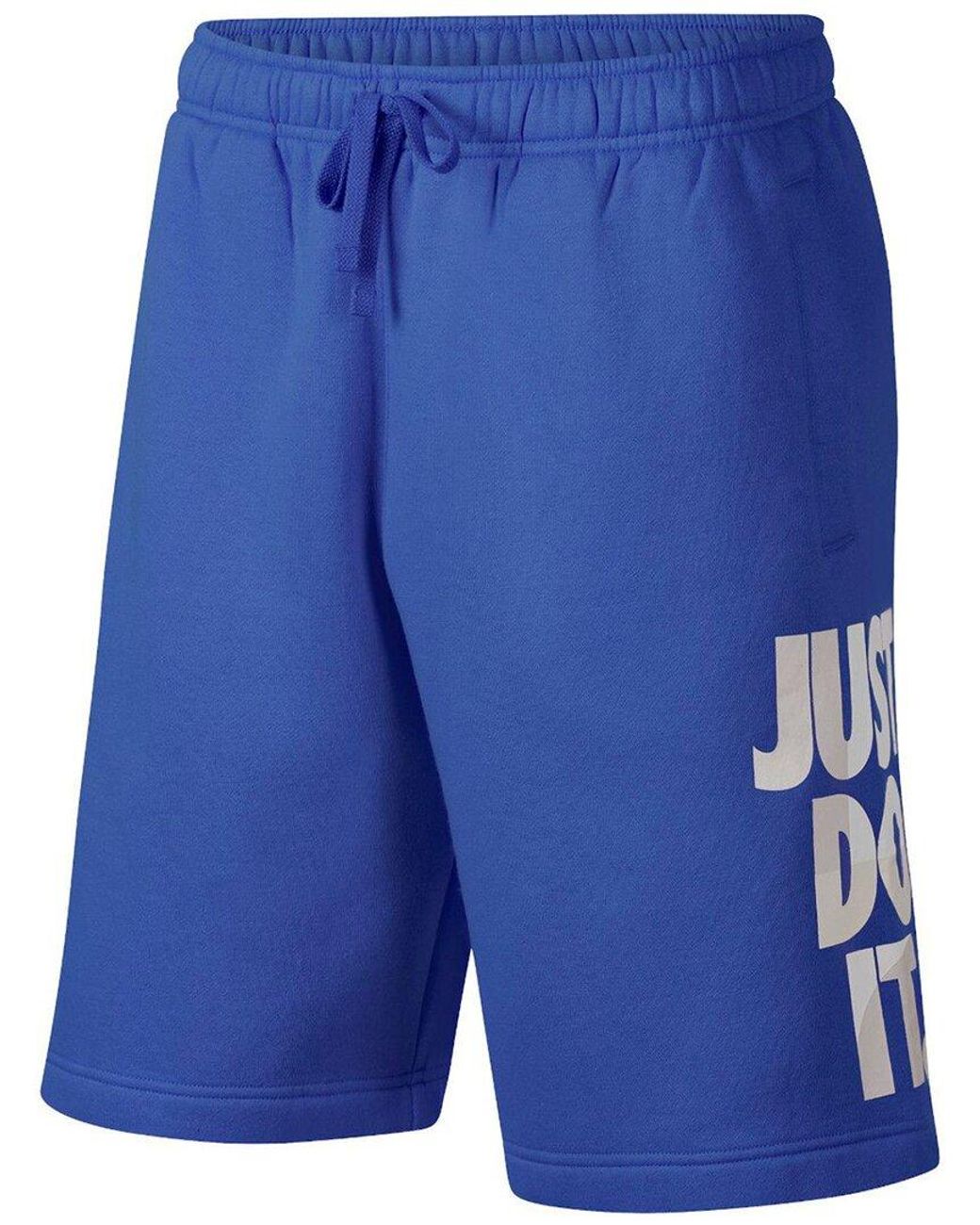 Nike Cotton Nsw Short in Blue for Men 