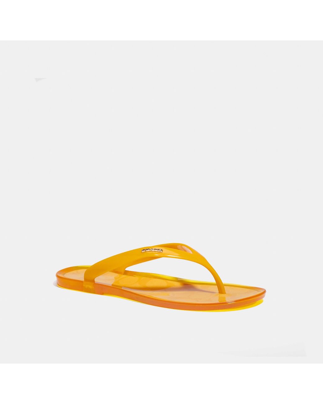 Coach Outlet Nisa Sandal in Yellow Lyst