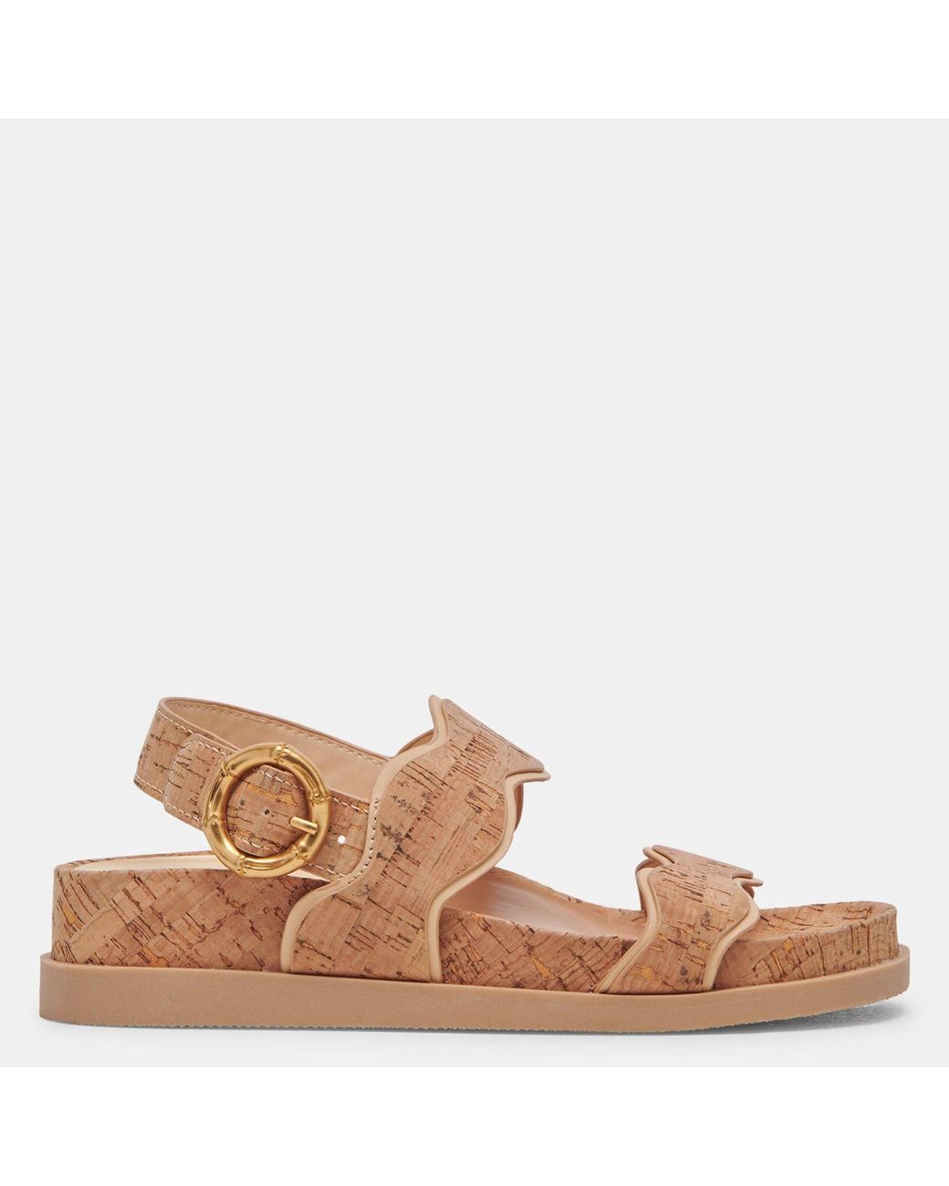 Natural cork sandals deals