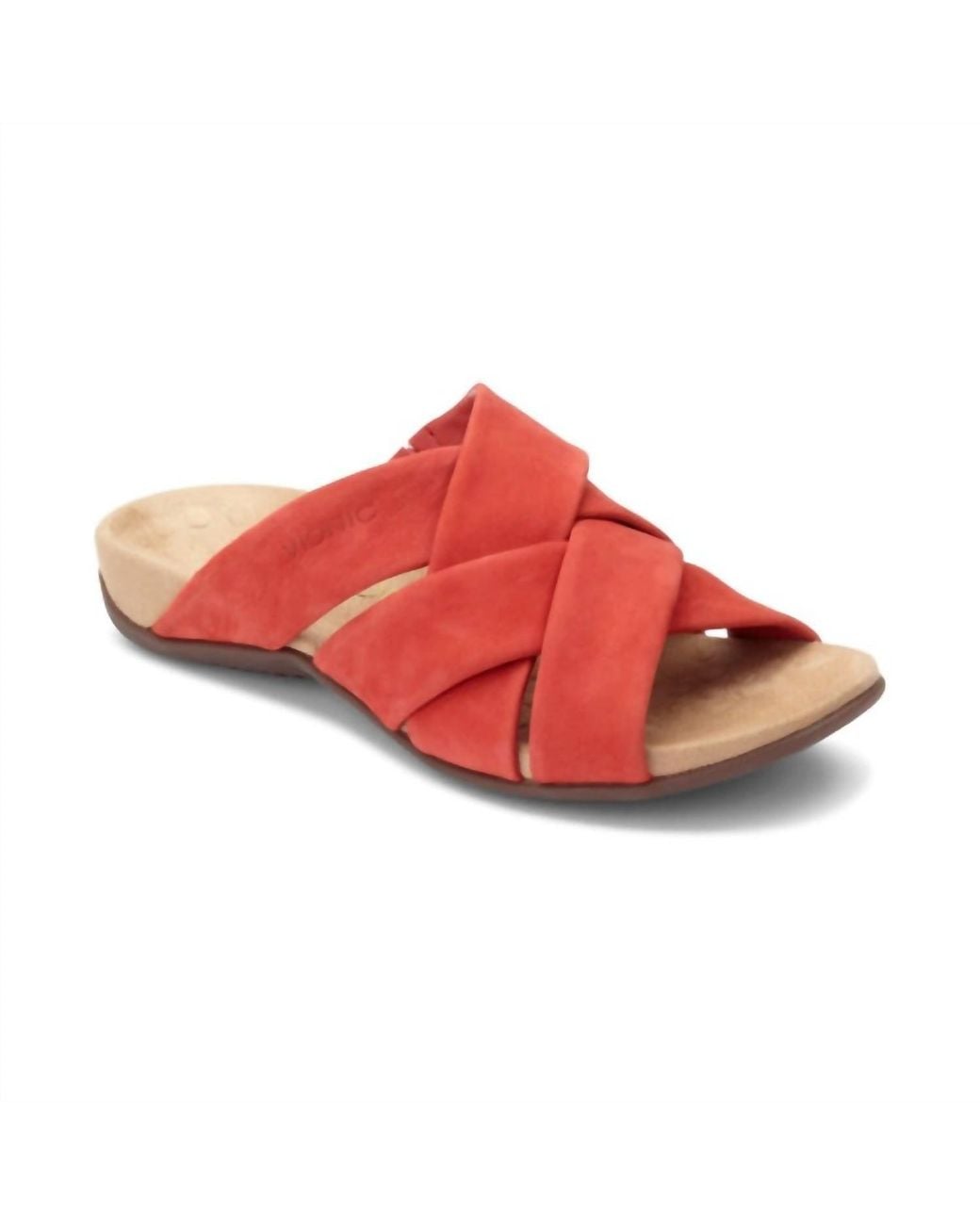 Vionic Red Juno Sandal
