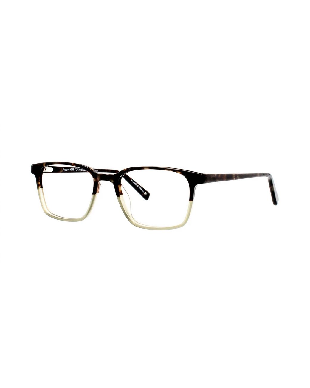 Haggar H286 Rectangle Eyeglasses in Black for Men | Lyst