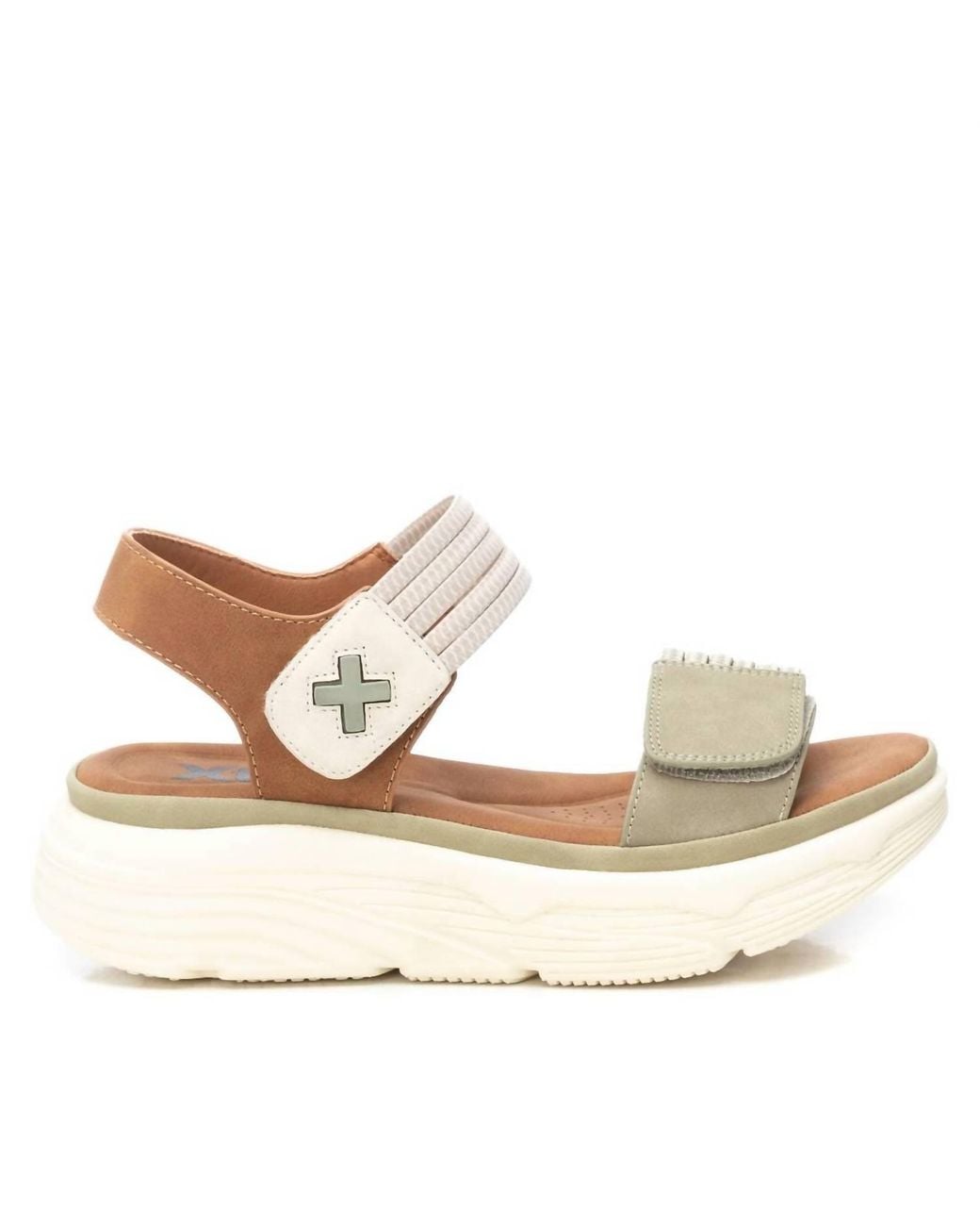 Xti Metallic Casual Sandals