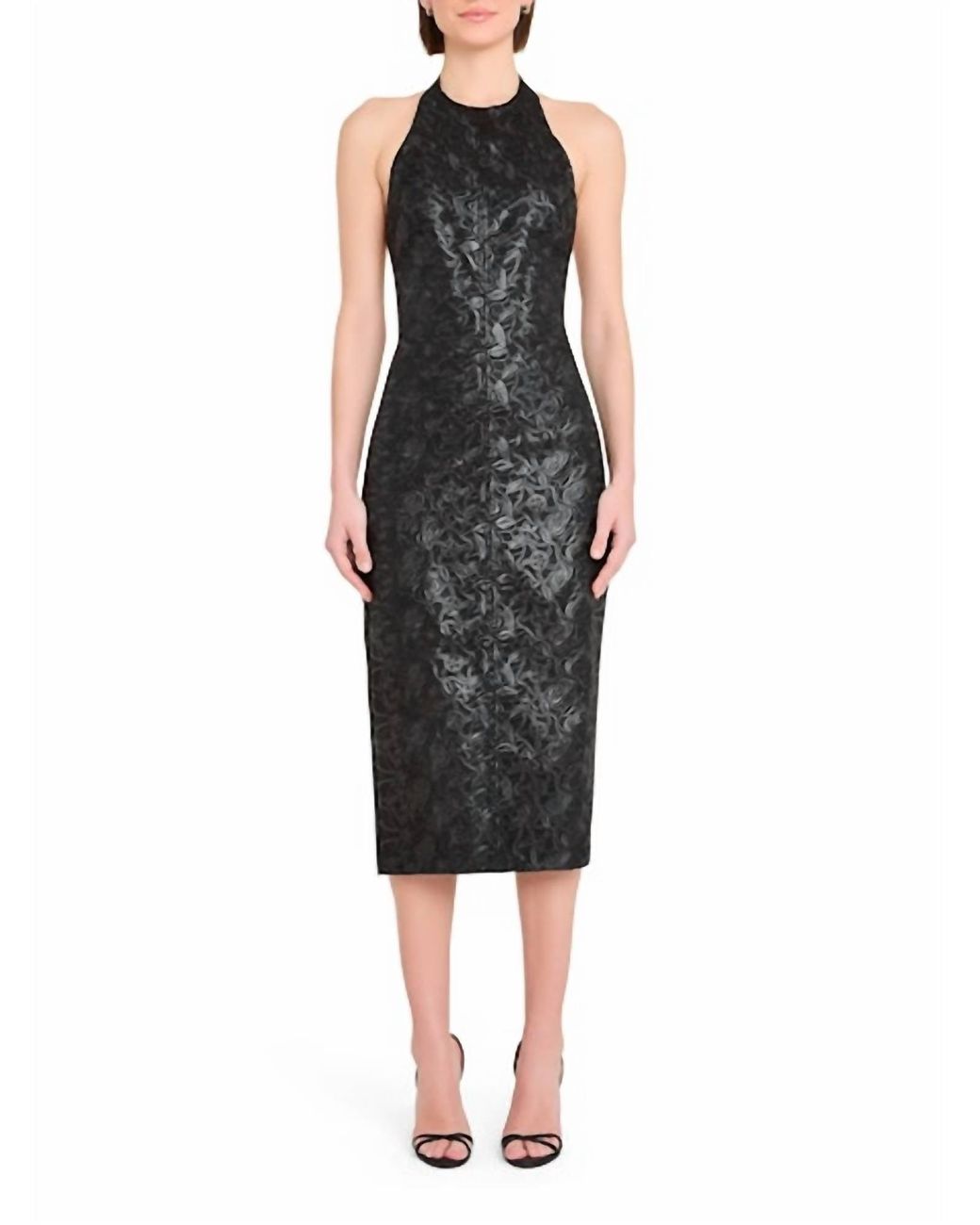high neckline black dress Zapaka Women A-Line Long Formal Neck and White The Poetic Gypsy Vintage Occasion:Euro-summer Size:M / 6-8
