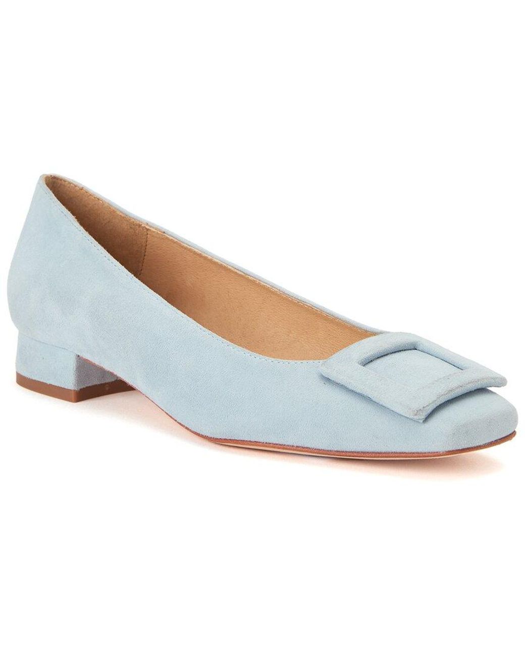 J.McLaughlin Blue Lisbeth Suede Pump