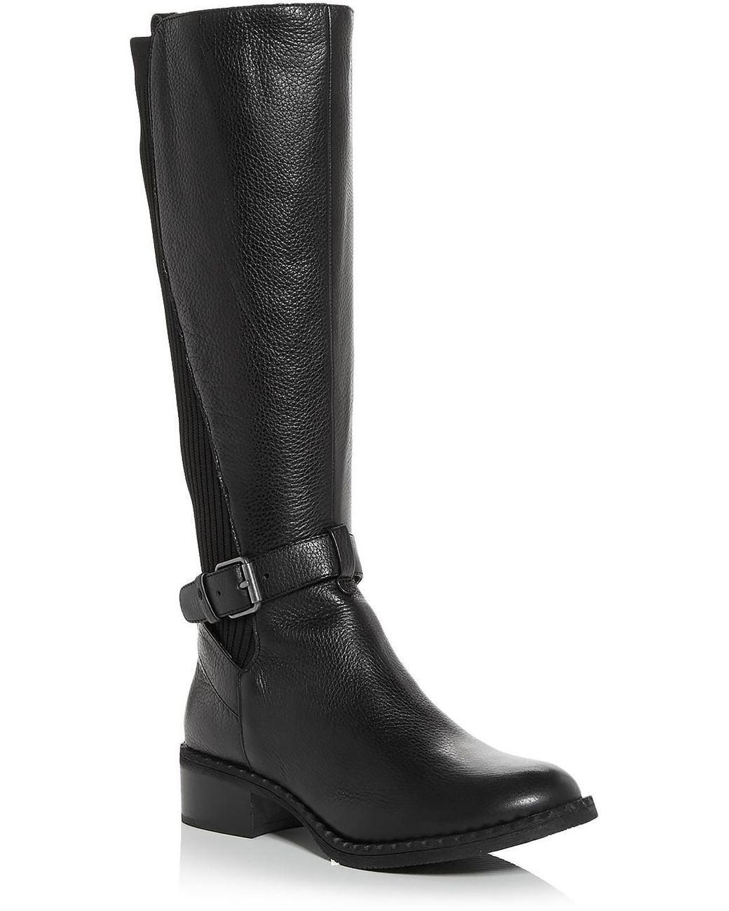 Gentle Souls Best Chelsea Moto Leather Tall Kneehigh Boots in Black Lyst