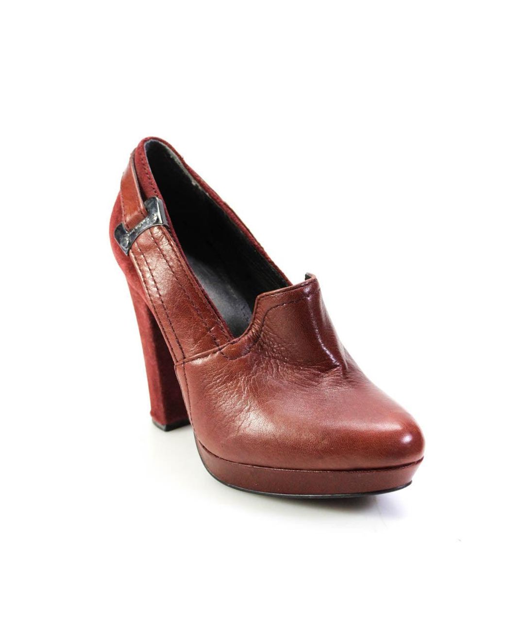 calvin klein block heel