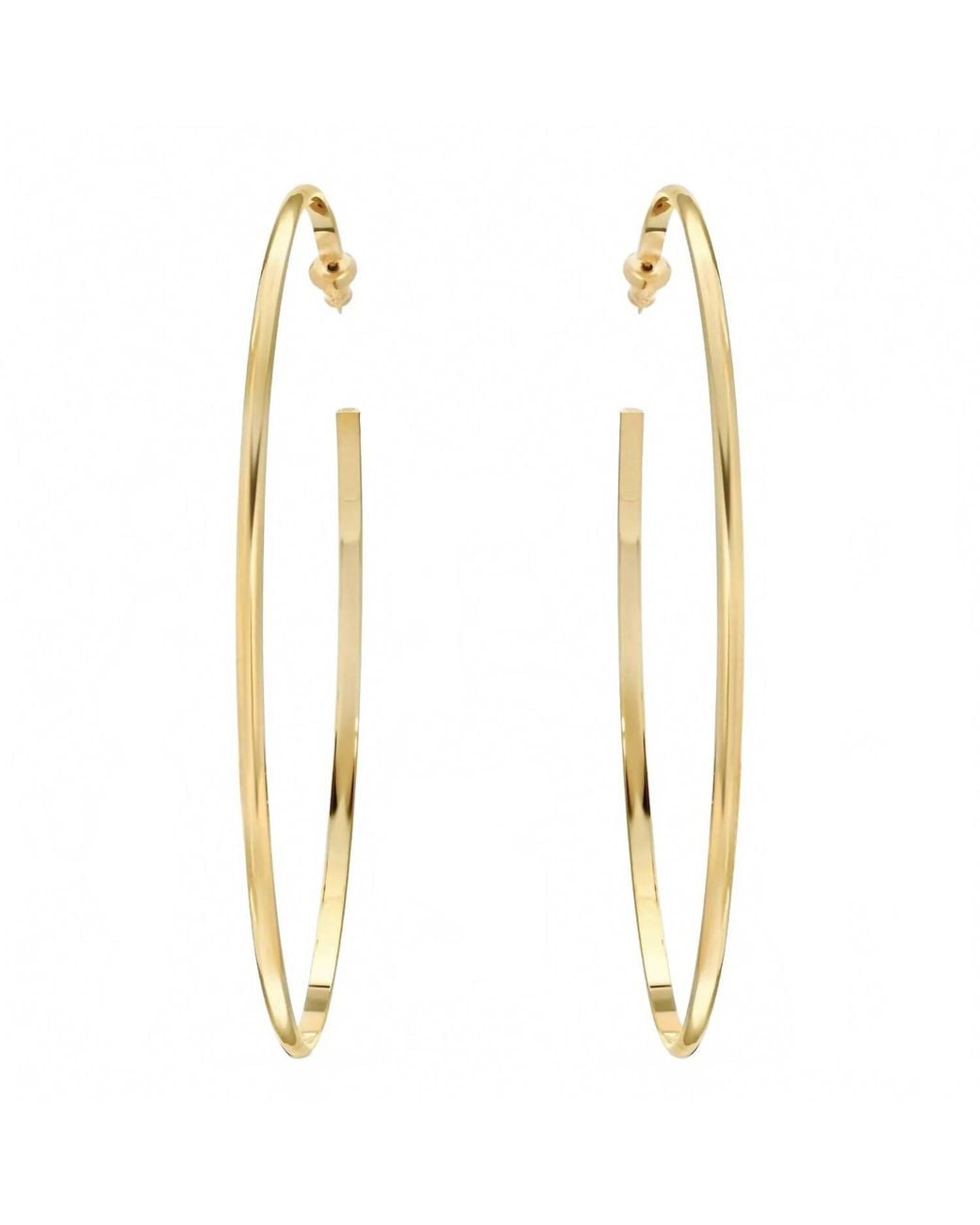 Eklexic Metallic Hannah Hoops