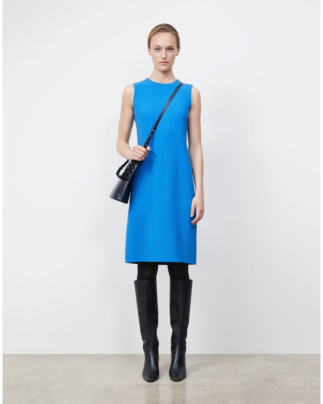 Lafayette 148 New York Adsley Sheath Dress In Kindwool Nouveau Crepe in