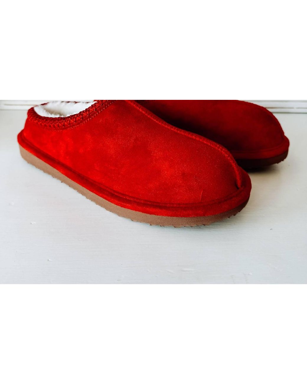 Very G Red Cheers Platform Slipper